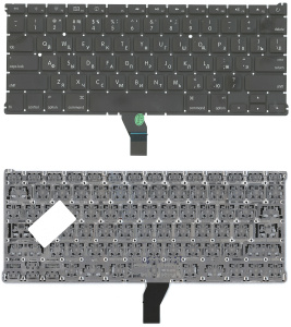 Клавиатура для ноутбука MacBook A1369 плоский ENTER без подсветки 2010+