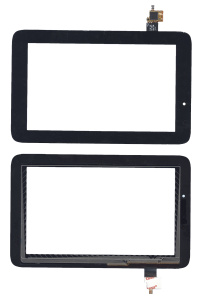 Сенсорное стекло (тачскрин) для Lenovo IdeaTab A2107 / A2207 черное