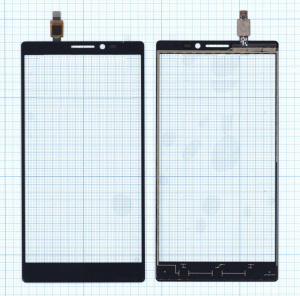 Сенсорное стекло (тачскрин) для Lenovo Vibe Z2 Pro K920 черное