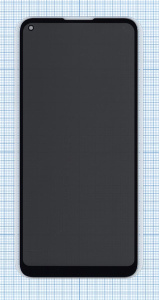 Защитное стекло Privacy "Анти-шпион" для Samsung Galaxy M11