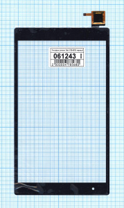 Сенсорное стекло (тачскрин) для Lenovo Tab 3 TB-8703  черное