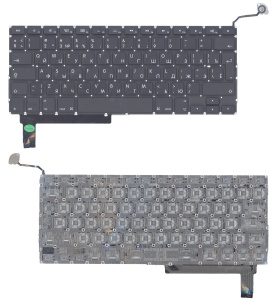 Клавиатура для ноутбука MacBook A1286 с SD большой ENTER RU
