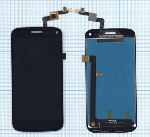 Дисплей для Micromax A200 Canvas Turbo Mini черный