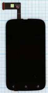Дисплей для HTC Desire V T328W черный