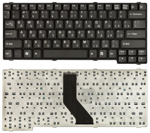 Клавиатура для ноутбука Toshiba Satellite L100 Pro L100 L30 L25 L15 L110 L120 черная