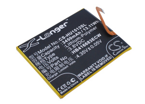 Аккумулятор CS-HU1512SL HB416683ECW для Huawei Nexus 6P  3.8V / 3450mAh / 13.11Wh