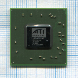 Чип ATI 216-0683008 с разбора