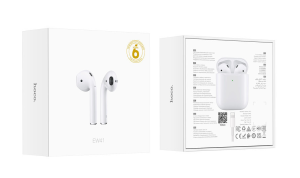 Наушники HOCO EW41 True беспроводные с док станцией , Bluetooth 5.3 белый