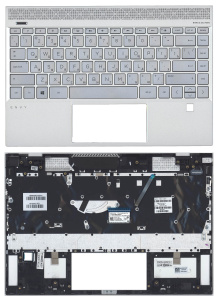 Топкейс для HP Envy 13-AQ серебристый