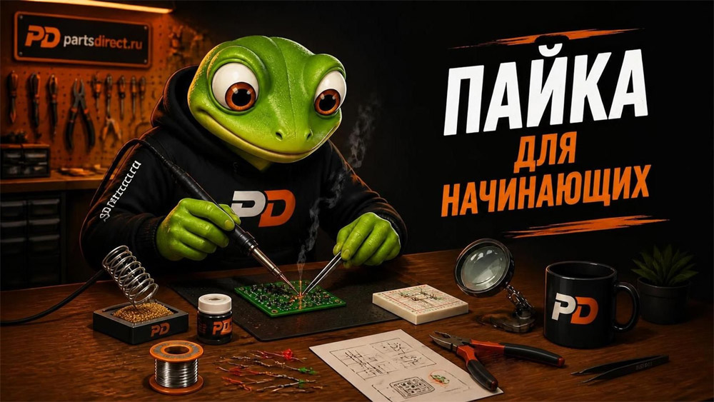 Минимальный набор для изучения пайки для начинающих