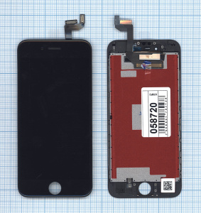Дисплей для iPhone 6S в сборе с тачскрином (LT) черный
