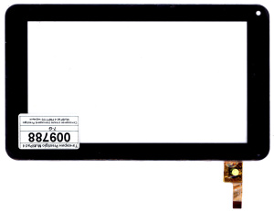 Сенсорное стекло (тачскрин) для Prestigio PMP7170B3G_DUO черное
