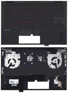 Топкейс для HP Omen 15-EK M09007-251, M00838-251