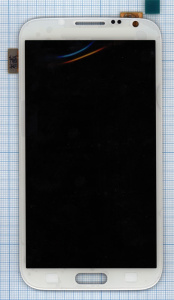 Дисплей для Samsung Galaxy Note 2 GT-N7100 белый