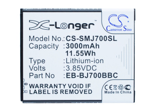 Аккумулятор CS-SMJ700SL EB-BJ700BBC для Samsung Galaxy J7 SM-J700H 3.85V / 3000mAh / 11.55Wh