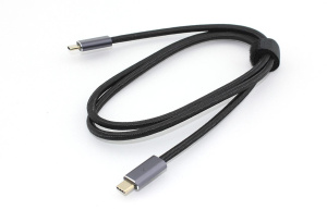 Кабель USB4 Type C на Type C Thunderbolt 3, PD 100W 1м