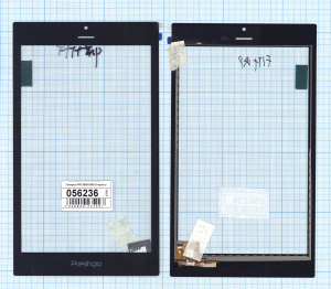 Сенсорное стекло (тачскрин) для Prestigio MultiPad PMT5887 FPC.0800-0363-D черное