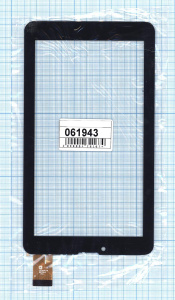 Сенсорное стекло (тачскрин) для Digma CITI 7529 FPC-DP070002-F4  черное