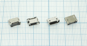 Разъем Micro USB для планшета тип USB 34 (RS-MI006)