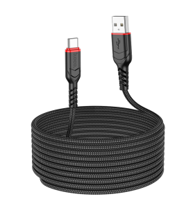 Кабель USB HOCO X59 Victory USB-Type-C, 3A, 3м, черный