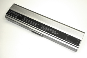 Аккумуляторная батарея для ноутбука Asus N20, U6, VX3 11.1V 5200mAh A32-U6 OEM серебристая