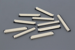 Разъем FPC  Half Coverage Top Contact 1.0K-BS-32PWB 32 pin высота 2мм шаг 1мм 10 шт