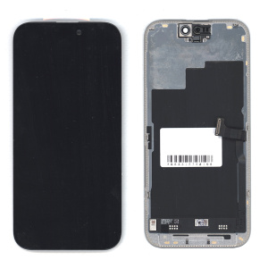 Дисплей (модуль) для Apple iPhone 15 Pro в сборе с тачскрином черный (FOG)