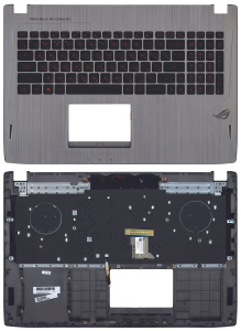 Топкейс для Asus GL502 серый