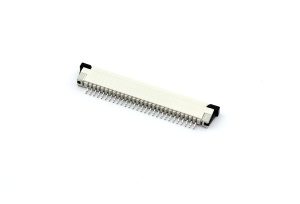 Разъем FPC  Half Coverage Top Contact 1.0K-BS-28PWB 28 pin высота 2мм шаг 1мм