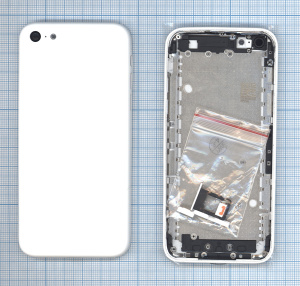 Задняя крышка для iPhone 5C белая