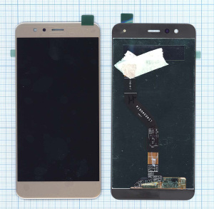 Дисплей для Huawei P10 Lite золотой