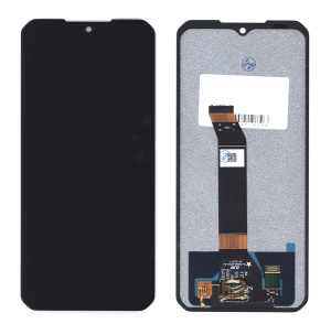Дисплей для Doogee V30, V30T в сборе с тачскрином черный OR
