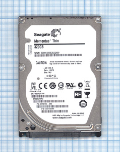 Жесткий диск 2.5" Seagate Momentus Thin 320GB, SATA II