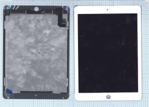 Модуль (матрица + тачскрин) для iPad Air 2 (A1566, A1567) белый
