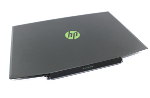 Верхняя половина корпуса для HP Pavilion Gaming 15-CX green logo