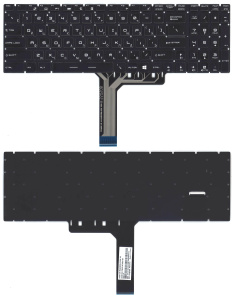 Клавиатура для ноутбука MSI GS75 GL75 GX63 черная с цветной подсветкой