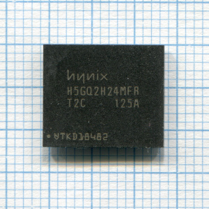 Видеопамять GDDR5 256MB H5GQ2H24MFR T2C