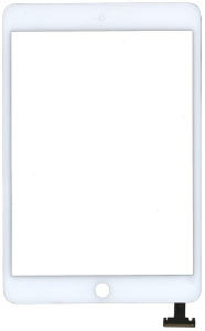Сенсорное стекло (тачскрин) Ipad mini (A1432 A1454 A1455) белое OEM