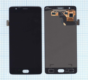 Дисплей для OnePlus 3 OLED черный