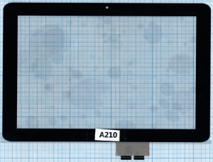 Сенсорное стекло (тачскрин) для Acer Iconia Tab A210 A211 черное
