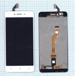 Дисплей для Oppo A37 белый