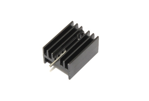 Алюминиевый радиатор TO-220 Mosfet, 20x15x10 мм, 1Pin