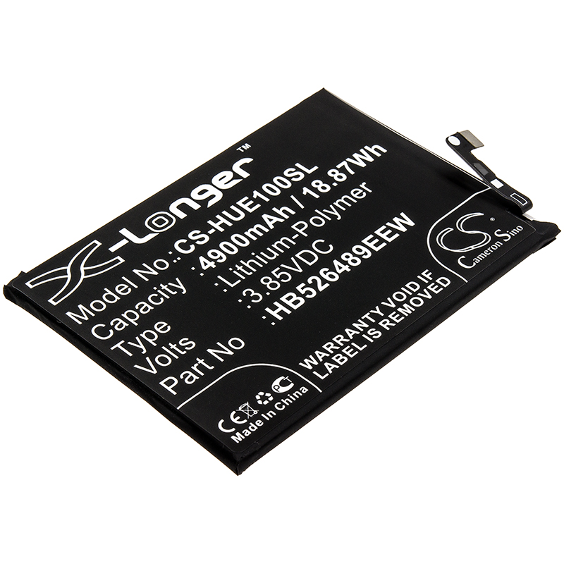 Аккумулятор CS-HUE100SL HB526489EEW для Huawei Honor Play 9A,  3.85V / 4900mAh / 18.87Wh