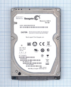 Жесткий диск HDD 2,5" 500GB Seagate Momentus ST9500325AS