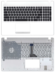 Топкейс для Asus X551 белый