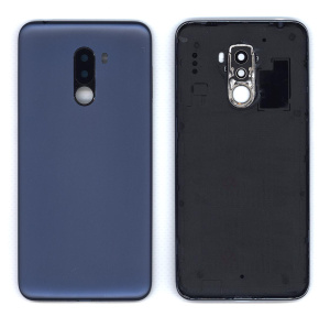 Задняя крышка для Xiaomi Pocophone F1 синяя