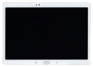 Модуль (матрица + тачскрин) для Samsung Galaxy Tab S 10.5 SM-T800 SM-T805 белый с рамкой