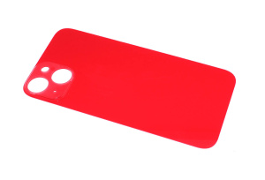 Задняя крышка (стекло) для Apple iPhone 14 красная