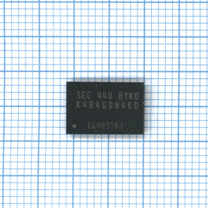 Микросхема памяти K4B4G084GD-BYK0 с разбора