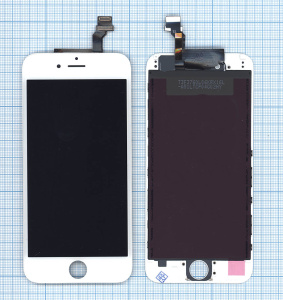 Дисплей для iPhone 6 в сборе с тачскрином (Hancai) белый
